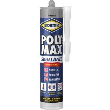 Bostik polymax sigillante grigio ml 280 Bostik