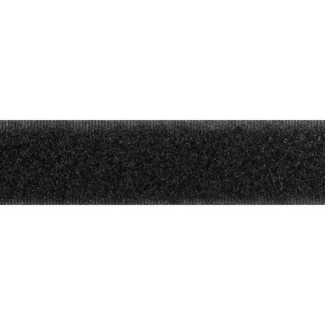 3 Metri Di Velcro Adesivo 2 Cm Nero - Completo Maschio E Femmina - Milward