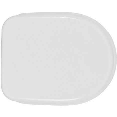 SEDILE WC PER ESEDRA VASO MIX FORMA 6 Bianco - Cerniere A passanti DH
