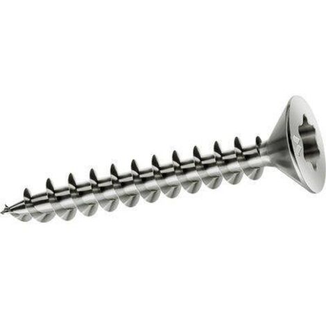 Viti Panelvit TSP In Ferro Ottonato, 500 Pezzi, 2,5x12 Mm, Testa Svasata, Filettatura Completa, Lubrificate LUBEX