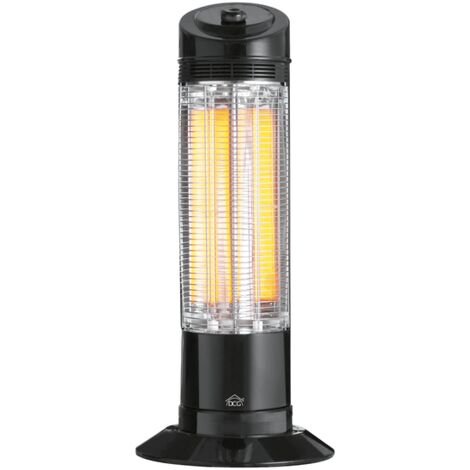 Stufa al carbonio RADIANT800 - 800 W - 30 x 90 cm - nero