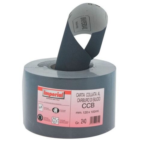 Carta Abrasiva 16" 406/410 Mm K 120 Per Macchina Pulizia - Foto 2