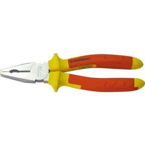 Pinza A Punte Piatte Isolata - 180 Mm, In Plastica