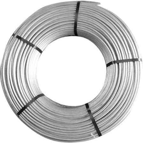 Cavo In Acciaio Zincato 8mm X 100m - Carico Di Rottura 2000 Kg, Per Usi Commerciali E Industriali