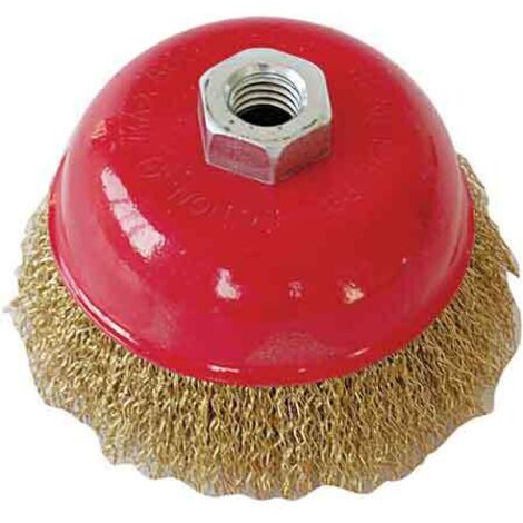 Spazzola A Tazza Per Smerigliatrice - Diametro 65 Mm Con Attacco M14 - Foto 9