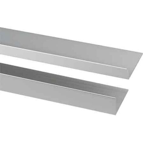 Profilo In Alluminio Cromato A L 20x10x1000 Mm - Per Fai Da Te E Applicazioni Industriali - Foto 6