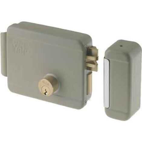 Serrure électrique Horizontale Droite 12V YALE 680 Cylindre 60mm Avec Gâche