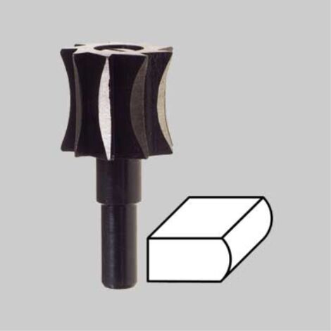 Fresa cilindrica per profilo tondo ø 25x22 mm PG PROFESSIONAL (1/2)