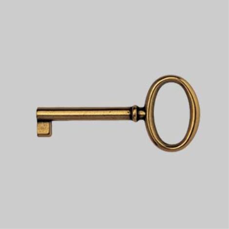 Chiave per mobili '33706' 34x73 mm - ottone lucido METAL GROUP (1/3)