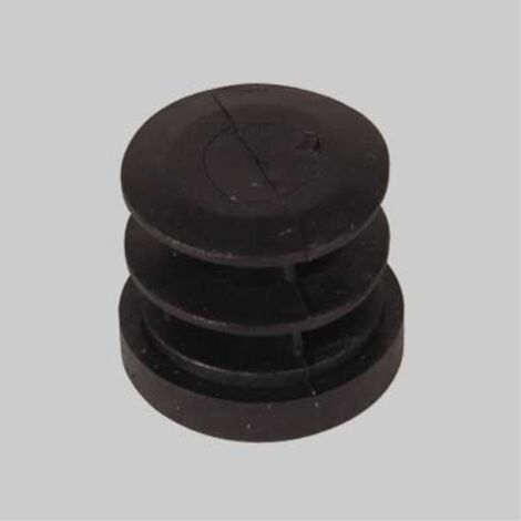 Tappi Rotondi Neri 25mm - 4 Pezzi - Per Tubi In Metallo, Plastica E Legno - Foto 10