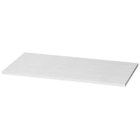 Portavaso Da Esterno Rettangolare 100x30 Cm In Polietilene Bianco