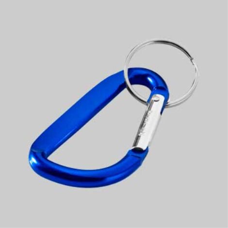 Moschettone Portachiavi In Lega Di Titanio TC4 6,7 Cm - Super Resistente Per Outdoor E Trekking