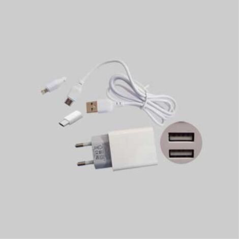 2 Cavi Di Ricarica Per Smartwatch, Connettore A 2 Pin 3.0 Mm, Lunghezza 50 Cm, USB, Per Casa Ufficio Viaggio - 2