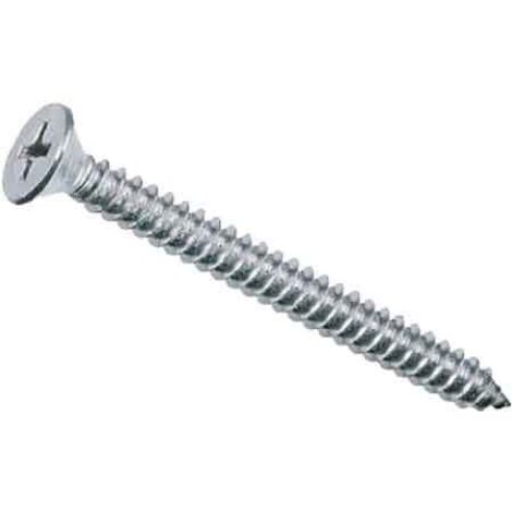 Confezione Da 300 Viti In Acciaio Zincato, 4,2 X 16 Mm, Testa A