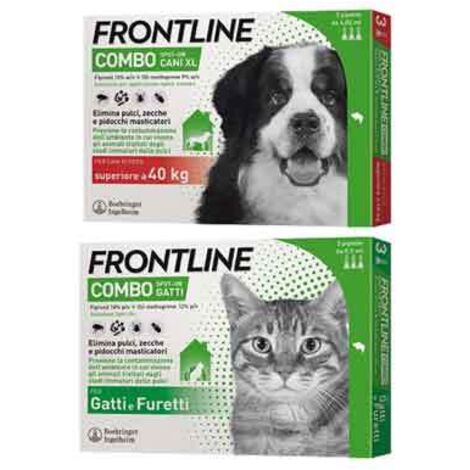 Front Line Combo Gatti - 3 Pipette Antiparassitario Per Pulci E Zecche - Foto 5