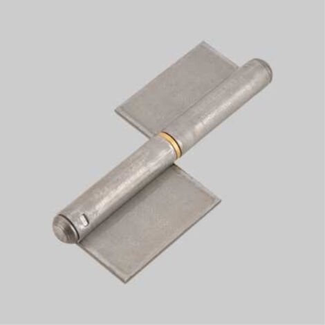 Cerniera Tipo Fiches Da Saldare 3 Ali Per Porte Mm200 Perno Sfilabile In Acciaio Naturale - Foto 13