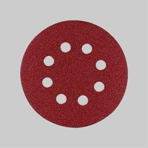 Disco Abrasivo Ø 225 Mm Con Fori Per Aspirazione - Compatibile Con Smerigliatrici Angolari E Levigatrici - Foto 13