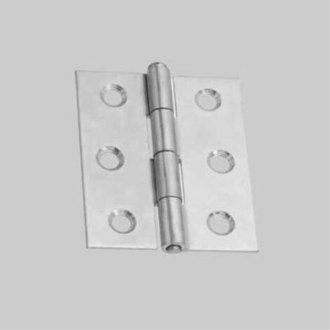 Cerniera pesante perno fisso 40x35 mm (24 pezzi) CERNIERIFICIO VALTOCE (1/2)