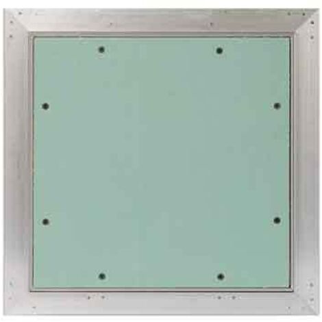 Botola D'Ispezione Dorika 40x80 Cm - Telaio Alluminio, Sportello In Cartongesso 13mm, Con Guarnizione - Foto 3