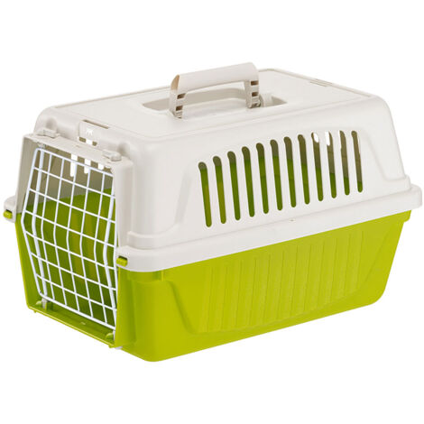 Trasportino Per Cani E Gatti Ferplast Atlas Trendy Plus - Con Tracolla, Cuscino, Nero, Taglia Unica - Foto 3