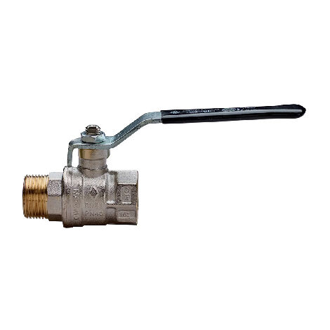Valvola a sfera a passaggio totale mf leva acciaio 1"1/4 DN 32 PN 40RB