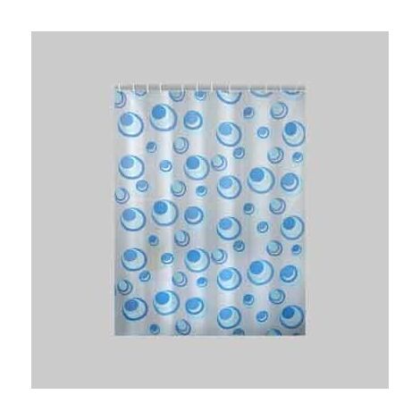Kent & West Tenda Da Doccia In PEVA – Trasparente, Resistente, Con Magneti, 84x72 Cm, Made In USA