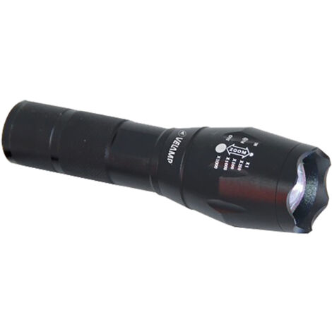 LFV2 Led-Tech Torcia In Alluminio 9 Led