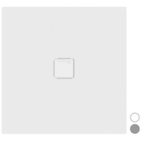 SOTTOVASO QUADRATO 36 X 36 CM COLORE BIANCO - Il Mondo