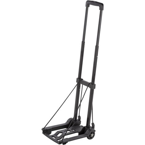Carrello Pieghevole Meister - Portata 45kg, Superficie 32x23cm, Con Cinghia E Maniglia Regolabile - Mini E Compatto - Foto 11