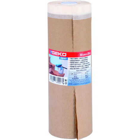 Nastro Carta Per Mascheratura 19mm - Confezione Da 16 Rotoli Da 50 Metri - Foto 11