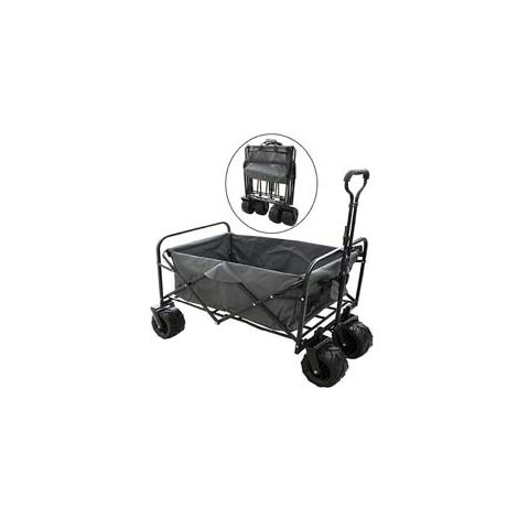 CARRELLO PIEGHEVOLE PORTATILE ESTENDIBILE MULTIUSO  aperto cm.90x60x78/97h.  chiuso cm.62x17x80h.    IL CAMPO