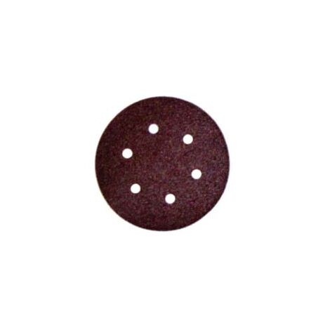 DISCHI CARTA ABRASIVA FORATA CON VELCRO PER ROTORBITALI Ø MM.150- - grana 320 blister da pz.10 - 1 blister MAKITA
