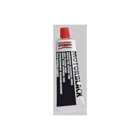 GUARNIZIONE SILICONICA 'MOTORBLACK' 60 gr - colore nera - AREXONS