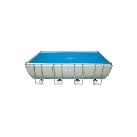 TELO TERMICO DI COPERTURA PER PISCINE RETTANGOLARI PRISM FRAME cm.488x244 peso kg.2,70 (28029) INTEX