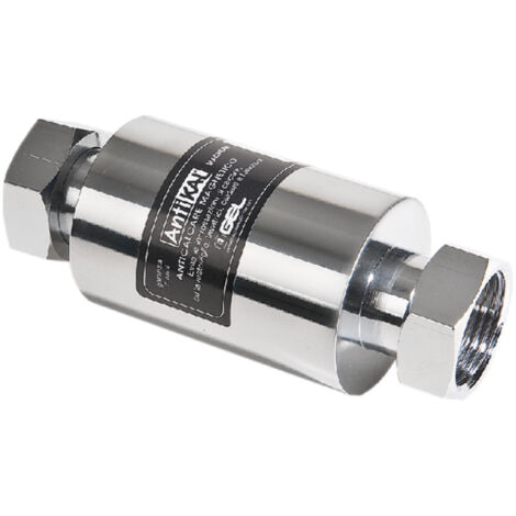 FILTRO ANTICALCARE MAGNETICO MODELLO ANTIKAL MAGNUM - ATT.FEMMINA 1- PORTATA PICCO 7600 LT/H. - 2400 GAUSS  - GEL