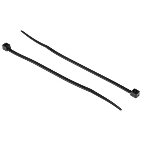 C FASCETTA NYLON PA66 4,8X280MM NERO 100 PZ- 1,0 confezione