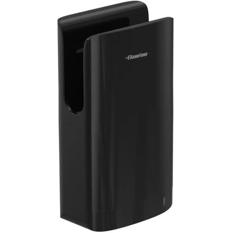 ASCIUGAMANI ELETTRICO MOD. ZEFIRO- Nero mm 556x296x175- DH- pezzi 1 (1/2)