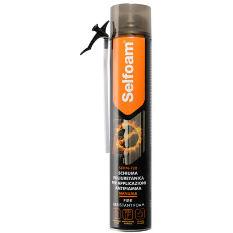 SELSIL SCHIUMA POLIURET ANTIFUOCO MANUALE 750 ML- 1,0 pz