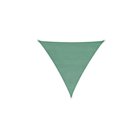 VELA OMBREGGIANTE HDPE TRIANGOLARE VERDE  mt.5x5x5    VETTE