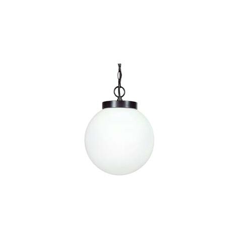 LANTERNA CON CATENA MODELLO SFERA  100w IP44 mm.250x940h. colore nero    SYNTESY