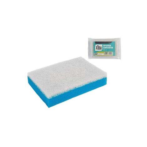6169-3 VELLO RICAMBIO BIANCO CON ABRASIVO CM.55 - Esseci Clean