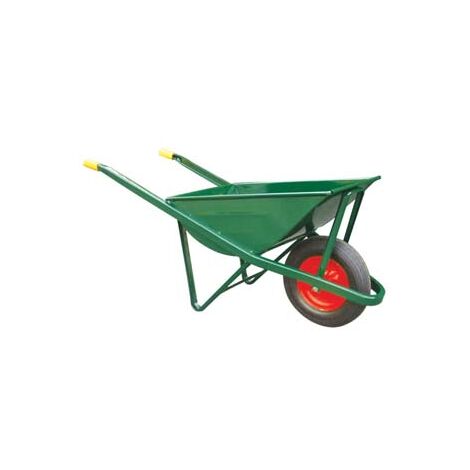 CARRIOLA PER EDILIZIA CON VASCA VERDE ZINCATA SALDATA LT.70 vasca verde zincata saldata lt.70 spessore 14/10 BPA
