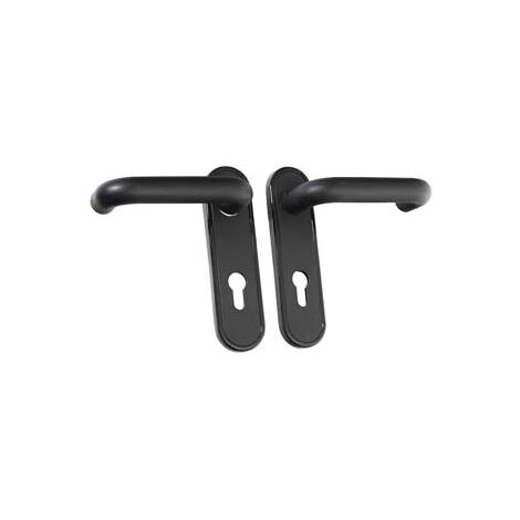 COPPIA MANIGLIE CON FORO CILINDRO PER MANIGLIONI ANTIPANICO 07070260- -  (07070260) - 1 pezzi CISA