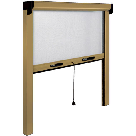 ZANZARIERA IRS OPERA 120X160 CM VERTIC BRONZO- 1,0 pz