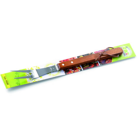 Ompagrill FORCHETTONE IN ACCIAIO INOX C/MANICO IN LEGNO cm. 39