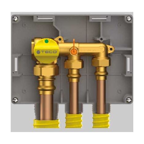 COLLETTORE GAS MONO INTERC ETTAZIONE DUE VIE K 2.3  TC 1 TC 3/4 DN20     TECO