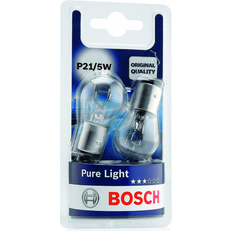 Bosch 2 LAMPADINE FARO POSTERIORE  'P21/5W'