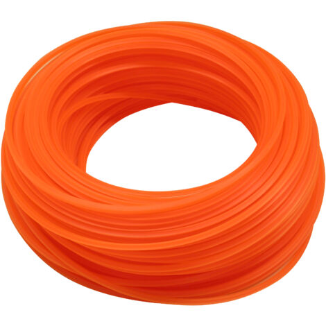Filo Decespugliatore TERMINATOR Verde, Quadro Da 4,0 Mm, Bobina Da 100 Metri. Newgardenstore 014015, Resistente
