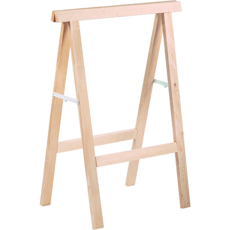 CAVALLETTO RICHIUDIBILE IN LEGNO DI PINO Profilo mm. 23x50 - cm. 73,5x48x100 h - kg. 800 (1/3)