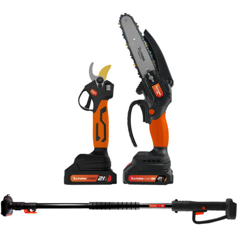 KIT POTATORE CON FORBICI A BATTERIA 'AFKIT' set 2 pezzi  - ALTUNA